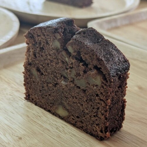 スパイス香る大人のチョコレートケーキ