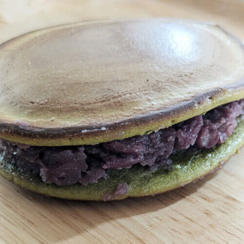 抹茶どら焼き