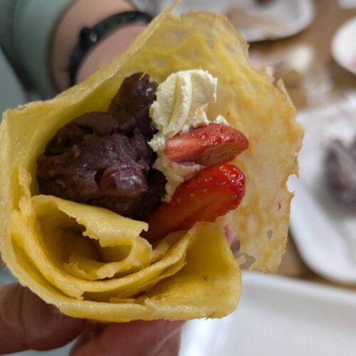 あんバタークレープ